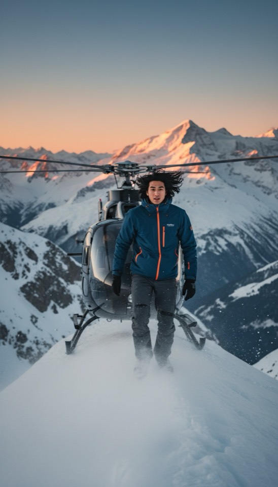 Alpen-Helikopter