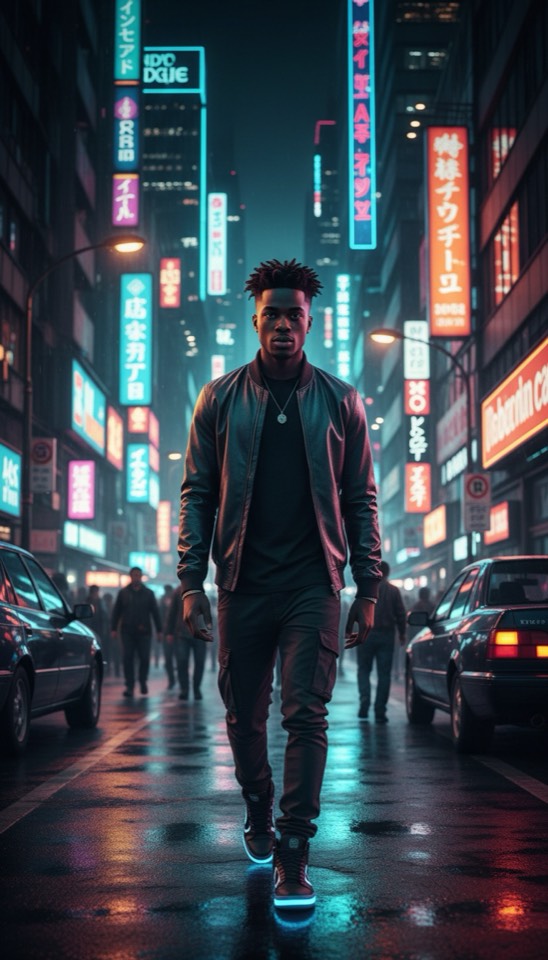 Tokio bei Nacht